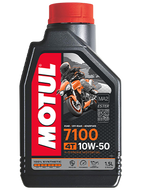 MOTUL 7100 10W-50 4T Engine Oil 1.5L Genuine Oils