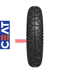 90/100-10 Ceat Milaze Tubeless Rear Tyre 53J Genuine Ceat Tyres