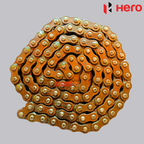 Hero Splendor Pro / Passion Pro / HF Deluxe Chain Sprocket Kit Hero Genuine Parts