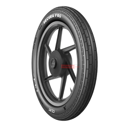 2.75-18 Ceat Secura F85 Tubeless Tyre Front Fitment