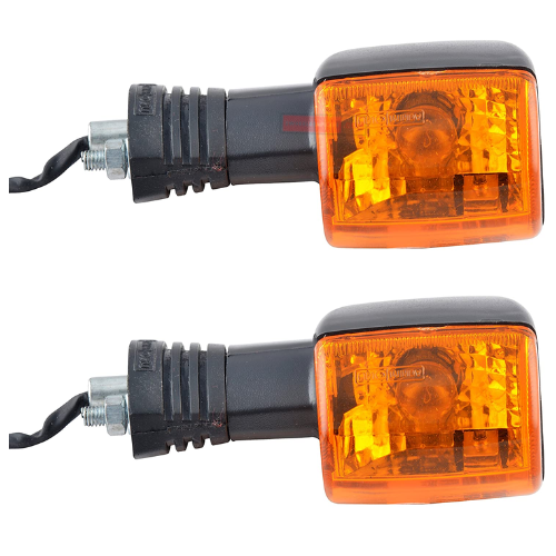 Front Right Hero Splendor Plus Indicator Assembly Orange Minda / Fiem Genuine Parts
