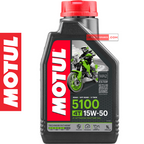 MOTUL 5100 15W-50 4T Engine Oil 1L Genuine Engine Oils