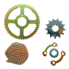 TVS XL Super Chain Sprocket Kit TVS Genuine Parts