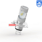 LED Headlight Bulb Philips HS1 11636 Ultinon Essential Moto 12V 6W PX43t X1