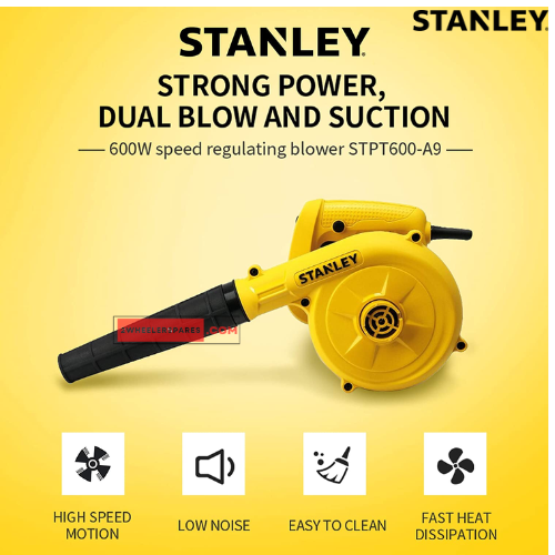 Stanley Variable Speed Blower STPT600 600w (Blower Cum Vaccum Cleaning)
