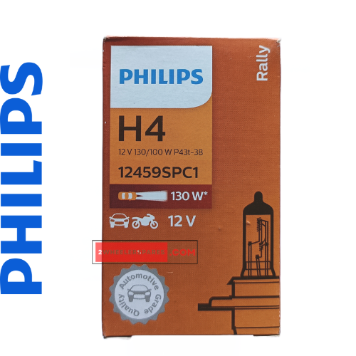 Headlight Bulb Philips Rally 12V 100/90W Halogen HS4 P43t