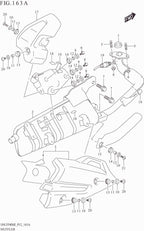 Oxygen Sensor Suzuki Access 125 BS6 Suzuki Genuine Parts