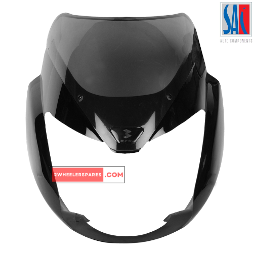 Pulsar 180 Headlight Visor Black SAI Genuine Visor