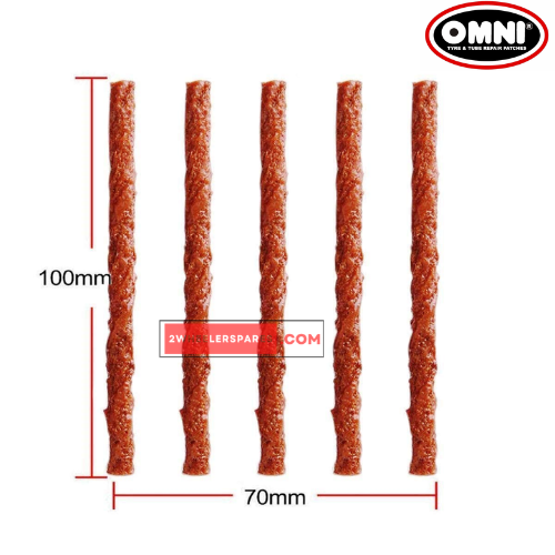 Tubeless Tyre Puncture Repair Strip 10 Pieces Genuine Tyre Sealants