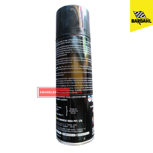 Chain Lube Blue Spray Kelvinn Bardhal Genuine Chain Lube Spray Blue