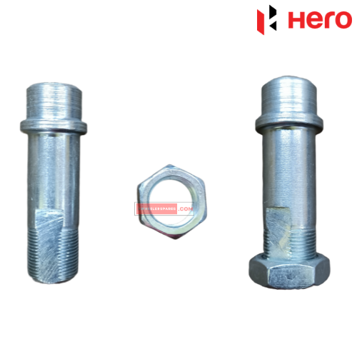 Splendor Pro (Mar, 2012) Half Axle With Nut Hero Genuine Parts ...