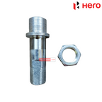 Passion Pro Half Axle With Nut Hero Genuine Parts