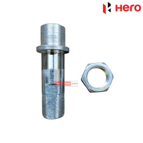 Passion Pro Half Axle With Nut Hero Genuine Parts