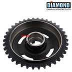 Bullet 350 (O Ring) Royal Enfield Chain Sprocket Kit Diamond Genuine Parts
