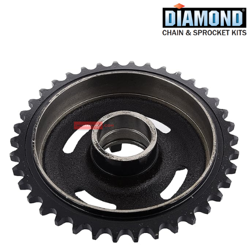 Bullet Classic 350 CC New (Non O Ring) Royal Enfield Chain Sprocket Kit Diamond Genuine Parts