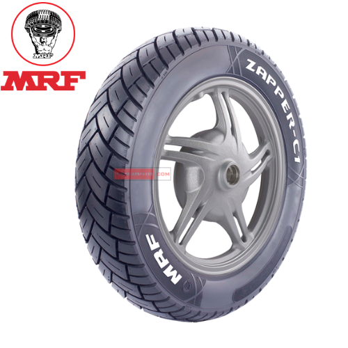90/100-10 MRF Zapper C1 Tubeless Rear Tyre Genuine MRF Tyres
