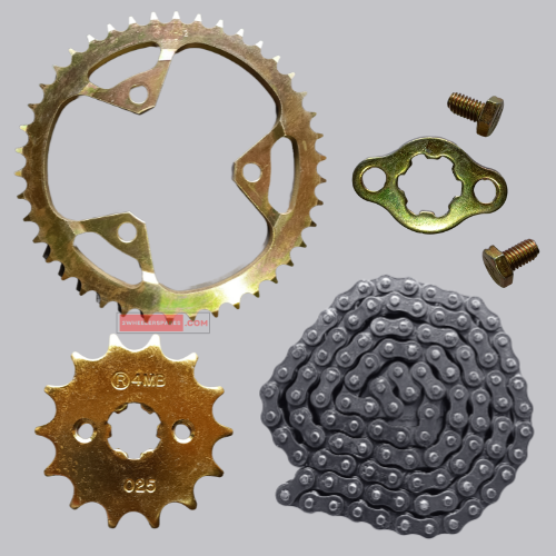 Passion XTEC Chain Sprocket Kit Rolon Genuine Parts