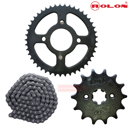 Pulsar AS 200CC Chain Sprocket Kit Rolon Genuine Parts