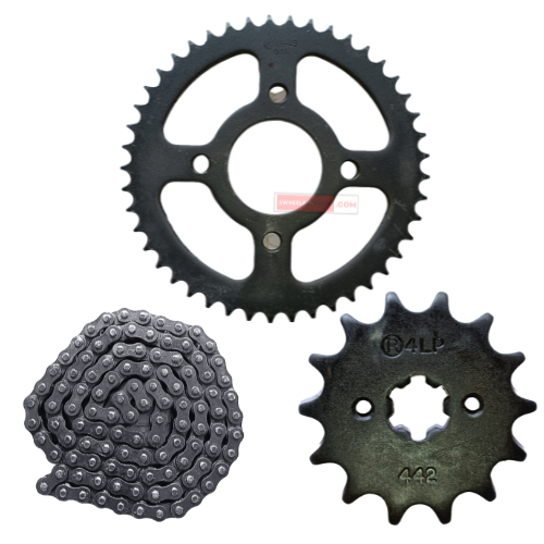 Pulsar NS160 Twin Disc Chain Sprocket Kit Rolon Genuine Parts
