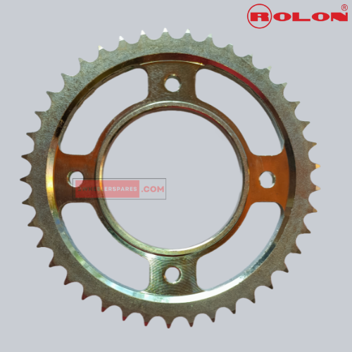 Shine BS6 Chain Sprocket Kit (Hardened Chain Kit) Rolon Genuine Parts