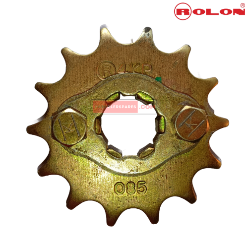 Shine BS6 Chain Sprocket Kit (Hardened Chain Kit) Rolon Genuine Parts 3