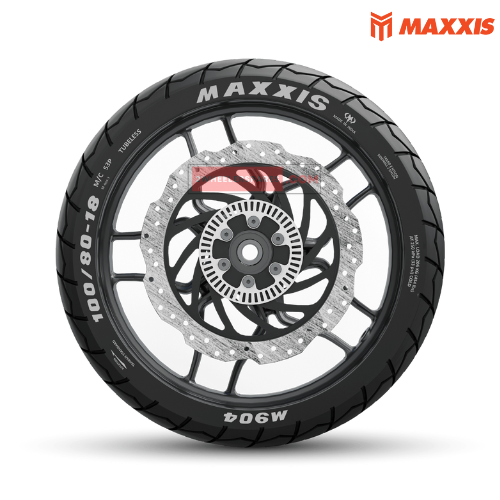 100/80-18 Maxxis M910 Tubeless Tyre Rear Genuine Maxxis Tyres