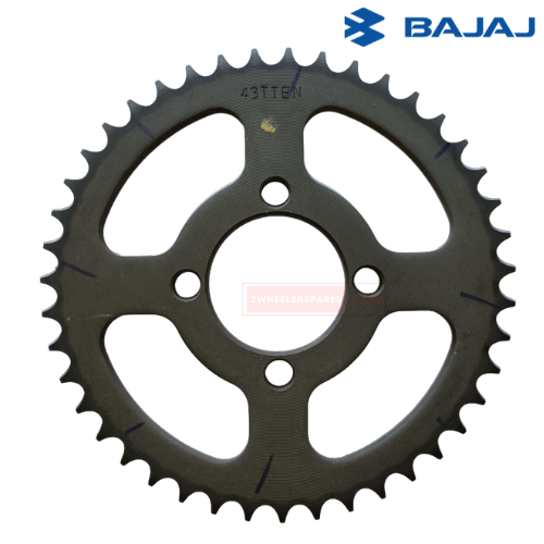 CT100 ES (Self Starter) Bajaj Chain Sprocket Kit Bajaj Genuine Parts