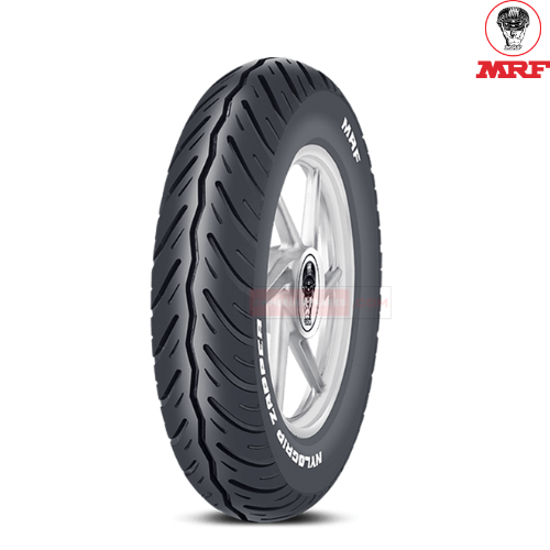 110/90-10 MRF Nylogrip Zapper Tubeless Tyre Rear Genuine MRF Tyres