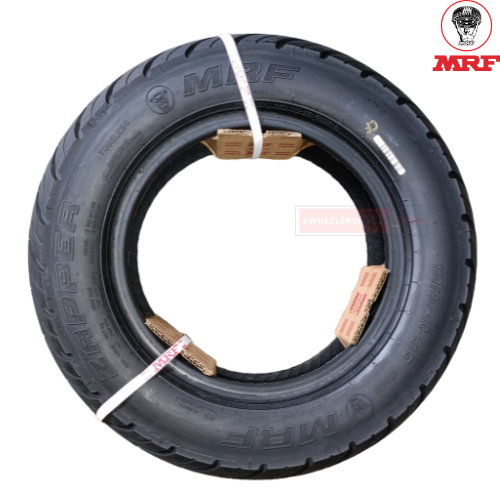 11090-10 MRF Nylogrip Zapper Tubeless Tyre Rear Genuine MRF Tyres