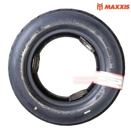 110/90-10 Maxxis M6220 Tubeless Tyre Rear Genuine Maxxis Tyres