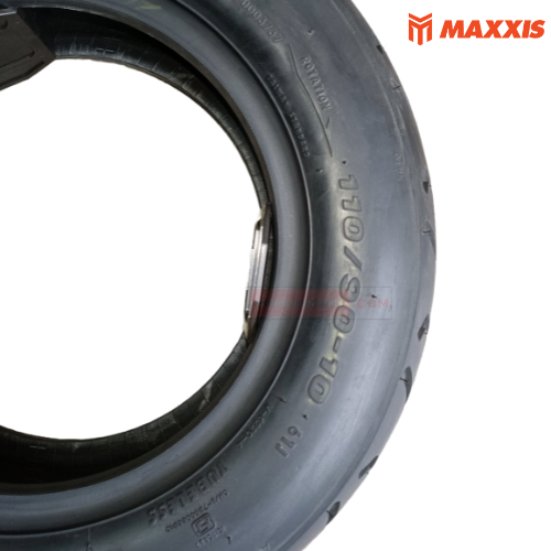 110/90-10 Maxxis M6220 Tubeless Tyre Rear Genuine Maxxis Tyres
