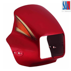 Splendor Plus Headlight Visor Red SAI Genuine Visor