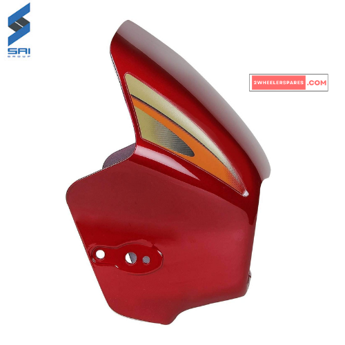 Splendor Pro Headlight Visor Red Genuine Headlight Visor