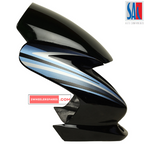 Passion Pro Headlight Visor Digital Meter Black With Blue Sticker Genuine Headlight Visor