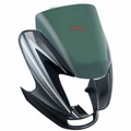 Passion Pro Headlight Visor Digital Meter Black With Grey Sticker Genuine Headlight Visor