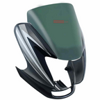 Passion Pro Headlight Visor Digital Meter Black With Grey Sticker Genuine Headlight Visor