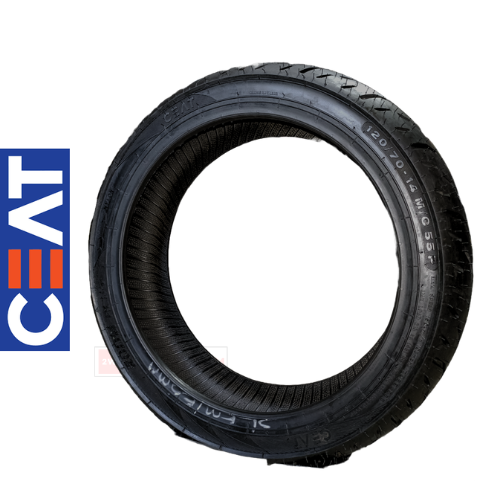 120/70-14 Zoom Plus F Tubeless Scooter Tyre Genuine Ceat Tyres