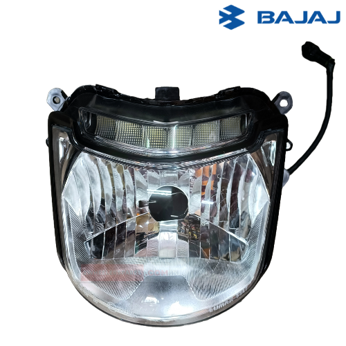 Platina BS6 Headlight Assembly With DRL Bajaj Genuine Parts