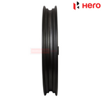 Splendor Plus Alloy Wheel Front Tubeless Black Hero Genuine Parts