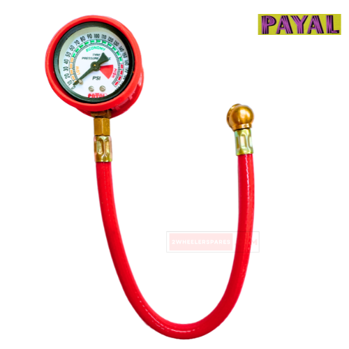 Pressure Gauge Hose Type 0 to 200 PSI Genuine Payal Equipment
