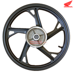 SP 125 BS6 Alloy Wheel Rear Tubeless Black Honda Genuine Parts