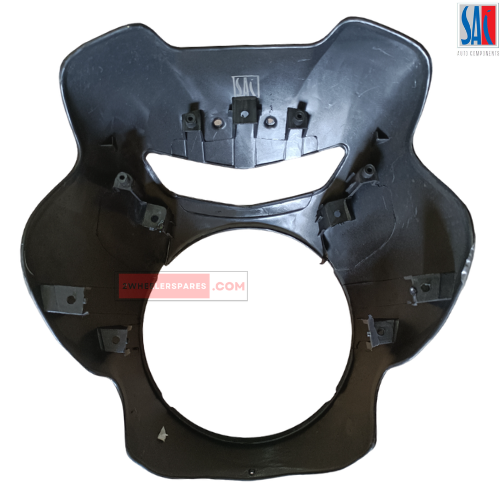CT110X Visor Black With Blue Bajaj Sai Genuine Parts