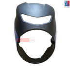 CT110X Visor Black With Blue Bajaj Sai Genuine Parts