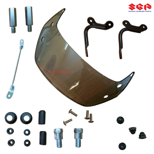 Access 125 Visor Glass Set Suzuki Genuine Parts