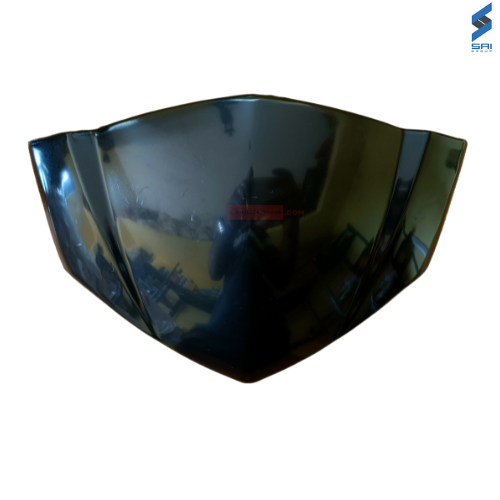 Hero Mastero Visor Mat Grey Sai Genuine Parts 3