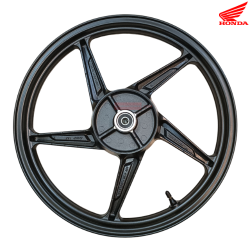 Shine Alloy Wheel Rear Tubeless Black Honda Genuine Parts