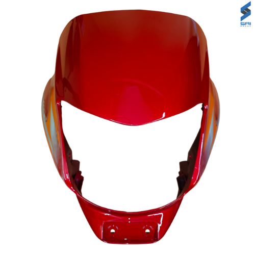 Platina 100 ES Visor Bajaj Full Red Sai Genuine Parts