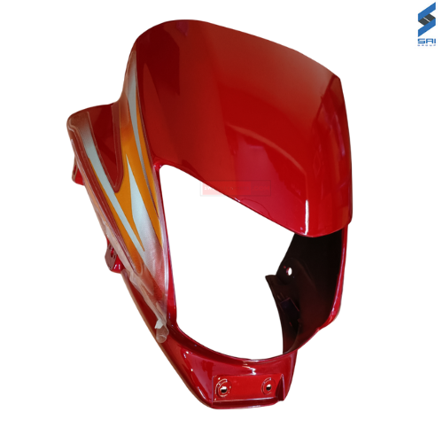 Platina 100 ES Visor Bajaj Full Red Sai Genuine Parts