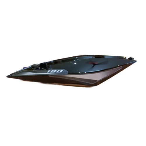 Pulsar Rear Cowl Black With Silver Sticker Genuine Rear Cowl