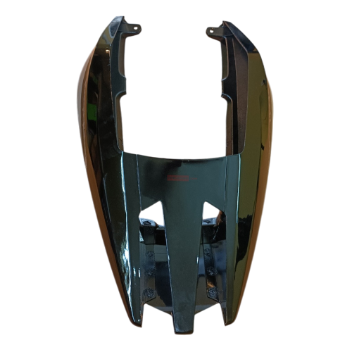 Pulsar Rear Cowl Black With Silver Sticker Genuine Rear Cowl